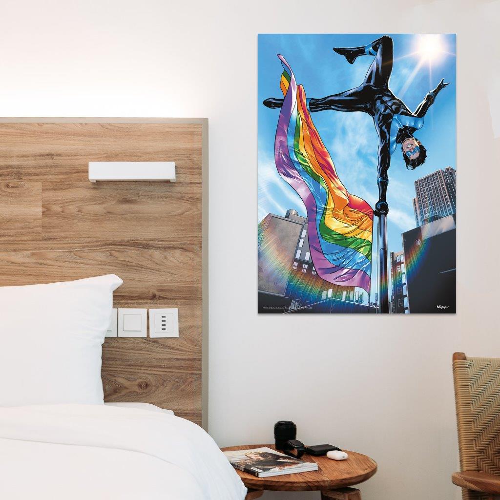 DC Comics (Nightwing - Pride) MightyPrint™ Wall Art MP17240774